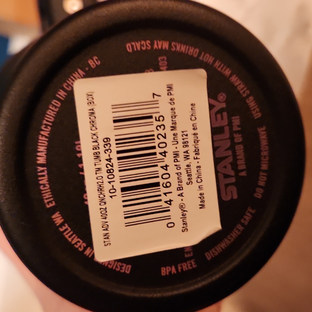 Stanley Black Chroma Tumbler 40oz. NIP - Picture 5 of 5